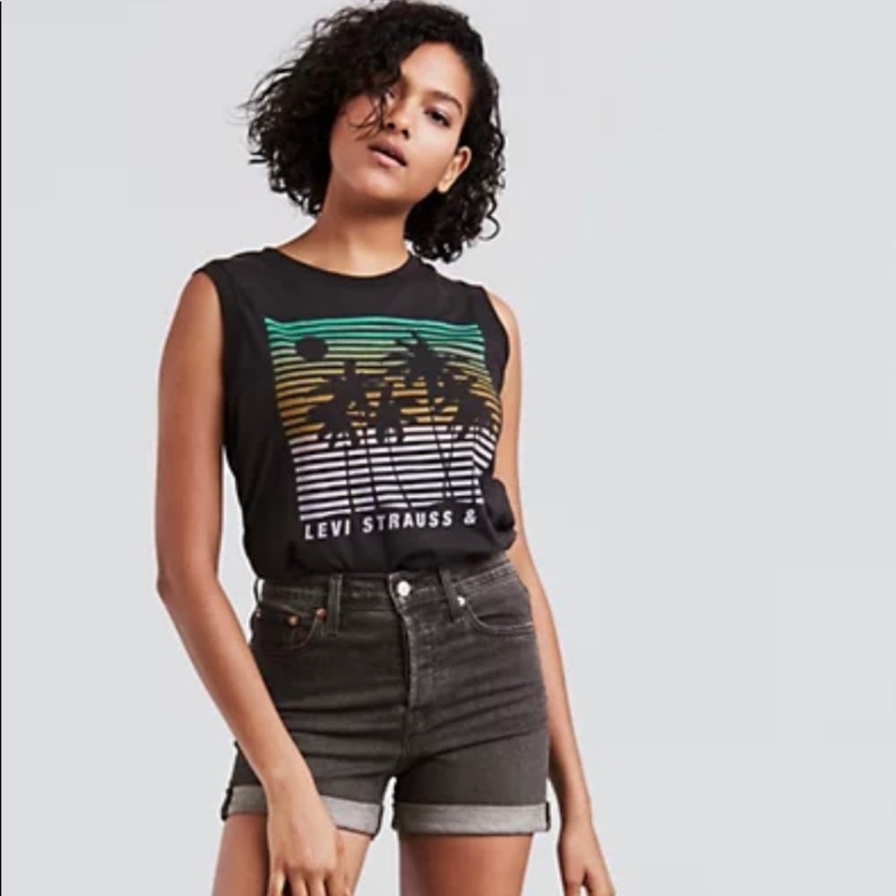 Levi’s High Rise Wedgie Shorts